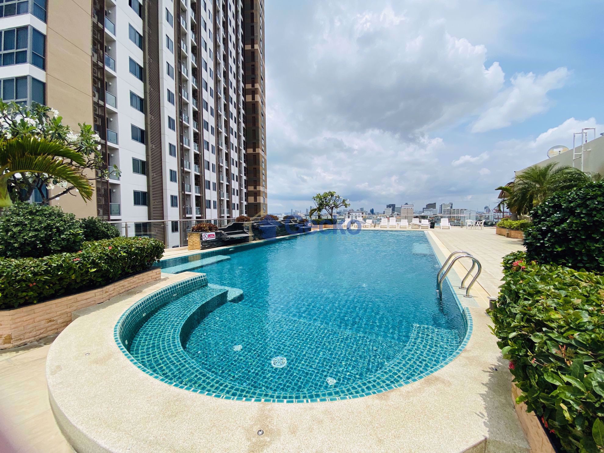 Studio Condo in Hyde Park 1 South Pattaya C009197
