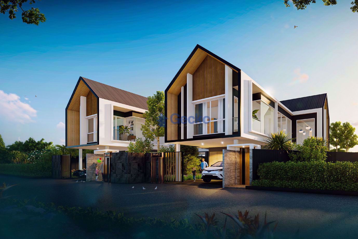 3 Bedrooms House เข้า Baan Mae Villa  East Pattaya H009327