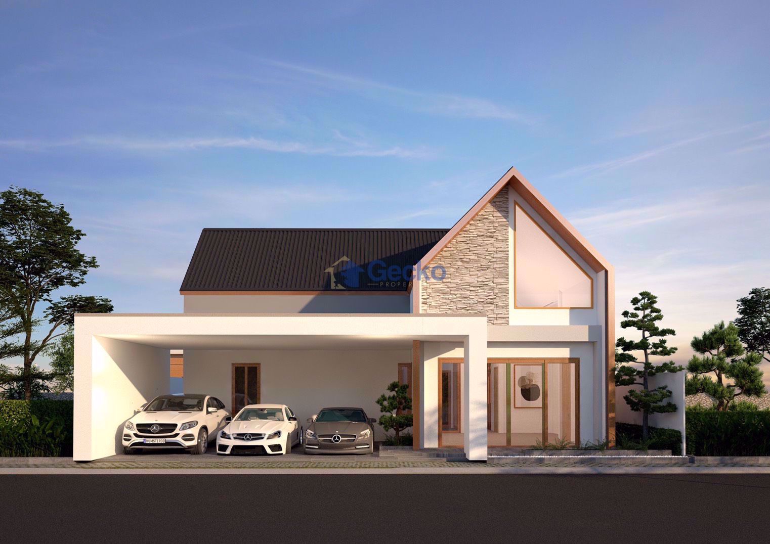 3 ห้องนอน บ้าน in Baan Mae Villa  พัทยาตะวันออก H009361