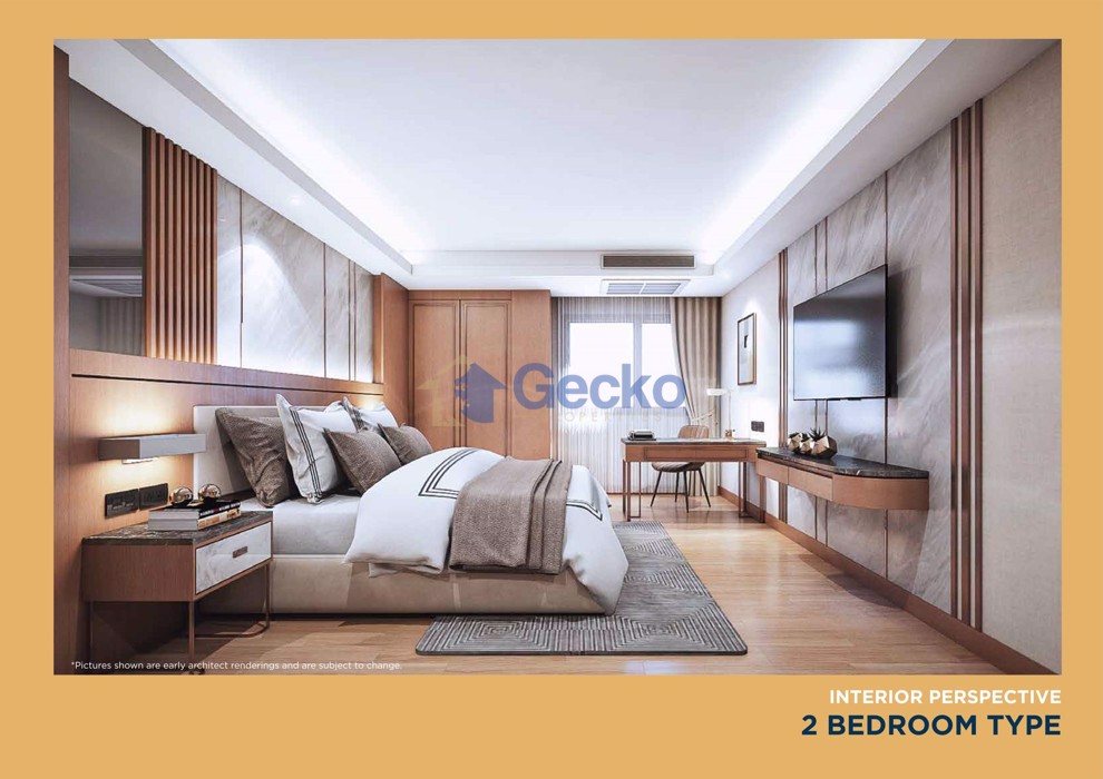 2 Bedrooms Condo in Wyndham Jomtien Jomtien C010784 (Photo 4)