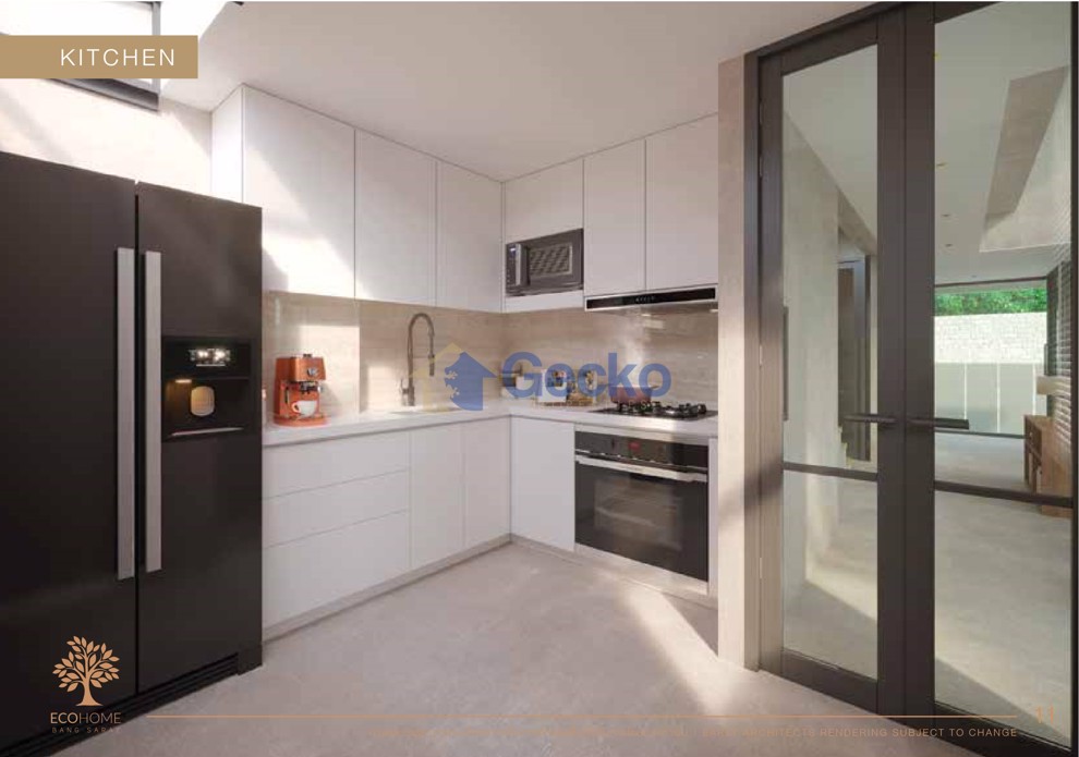 4 Bedrooms House in ECO Home Bang Saray  Bang Saray H011278 (Photo 4)