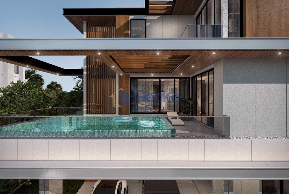 5 Bedrooms House in The Ozone Wealth  Jomtien H012433 (Photo 3)