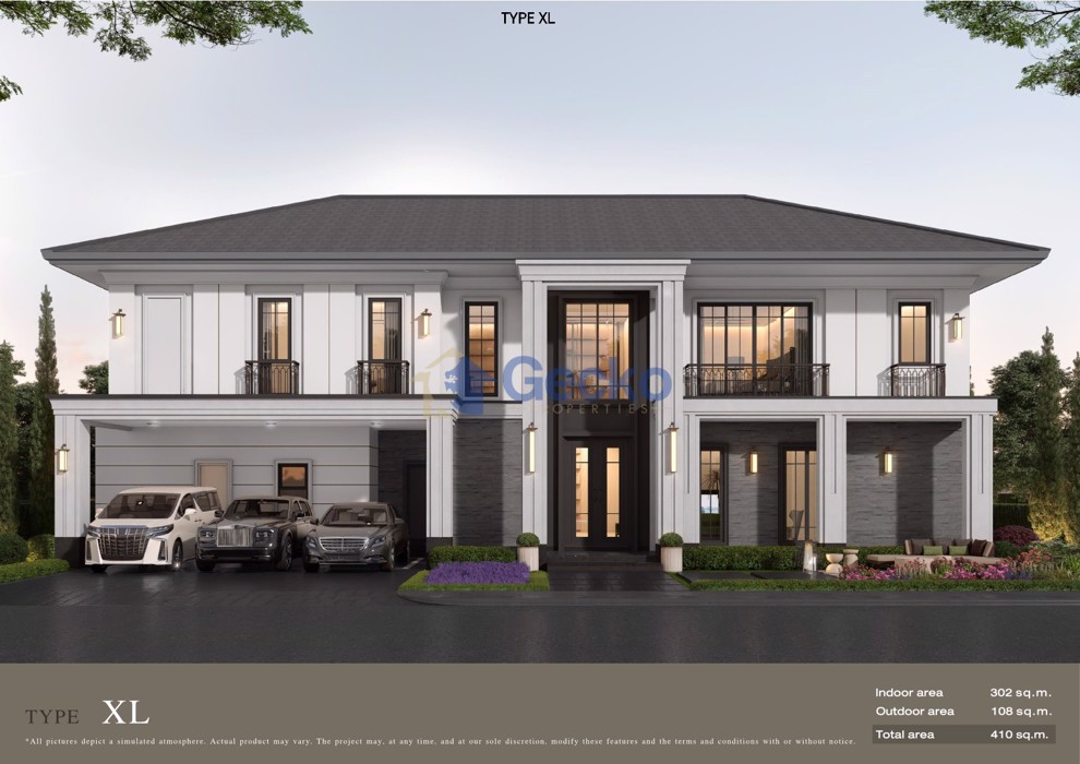 4 Bedrooms House in The Mabprachan  East Pattaya H012460 (Photo 3)