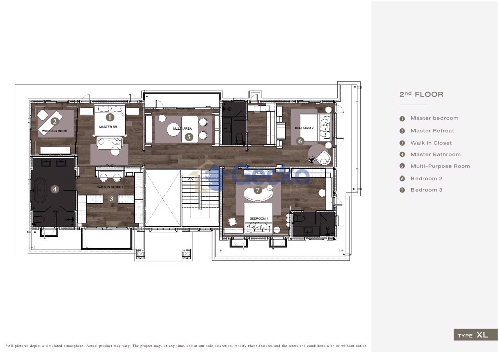 4 Bedrooms House in The Mabprachan  East Pattaya H012460 (Photo 4)