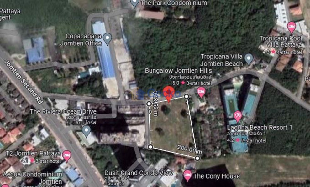 Land available in Jomtien L012463 (Cover Photo)