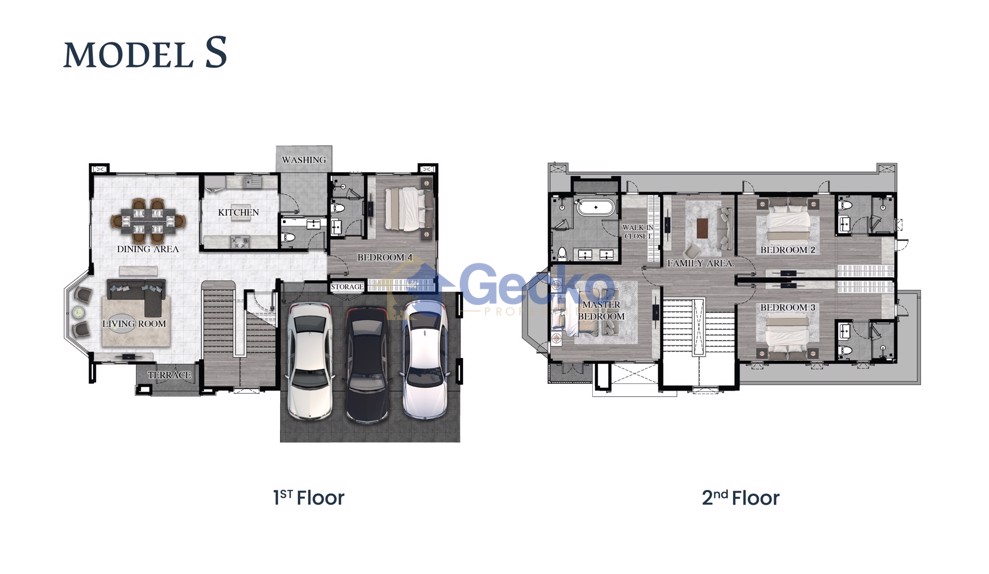 4 Bedrooms House in REKHA Pattaya - Motorway  East Pattaya H012905 (Photo 1)