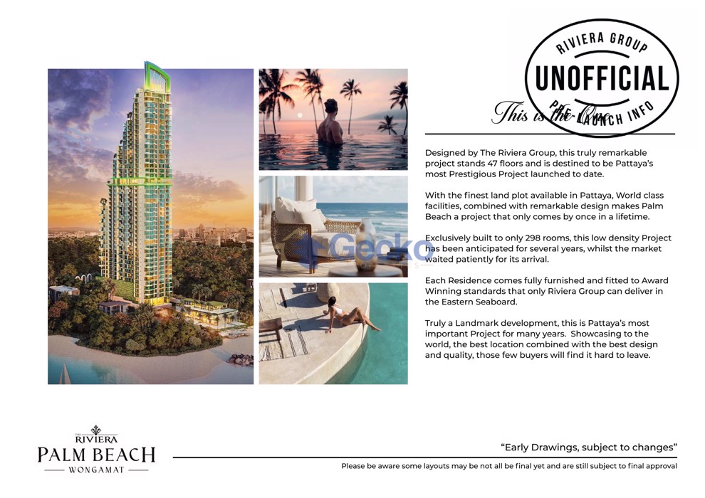 1 Bedroom Condo in The Riviera Palm Beach Wongamat Wongamat C013022 (Photo 4)