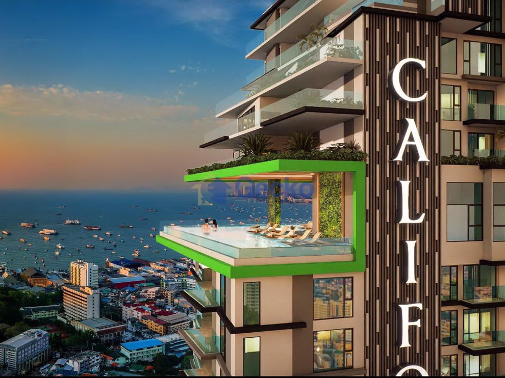 Studio Condo in The Riviera California South Pattaya C013295 (Cover Photo)