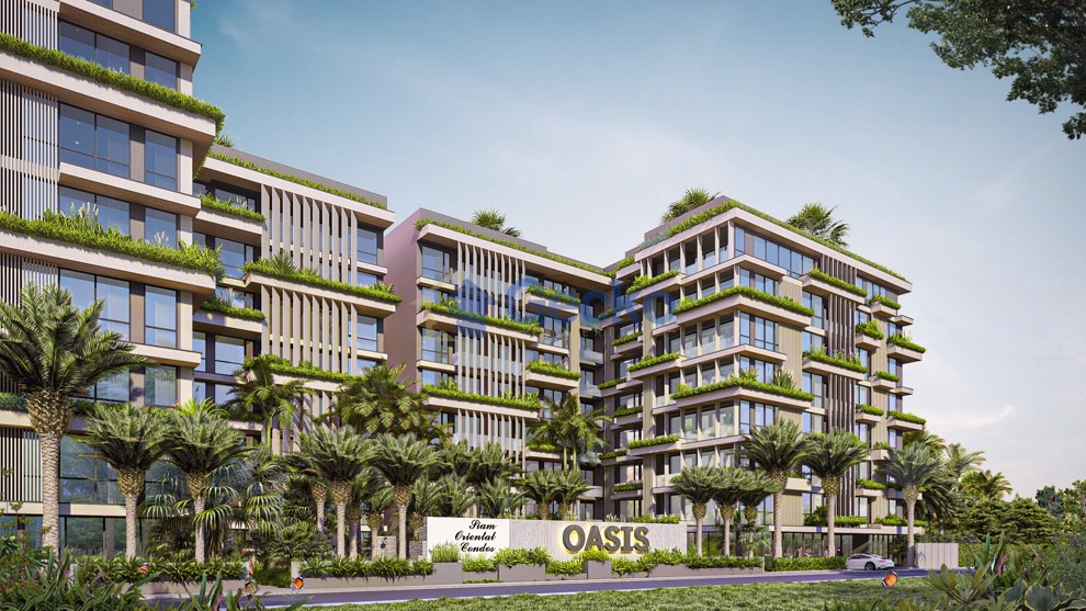 1 Bedroom Condo in Siam Oriental Oasis Pratumnak C013484 (Cover Photo)