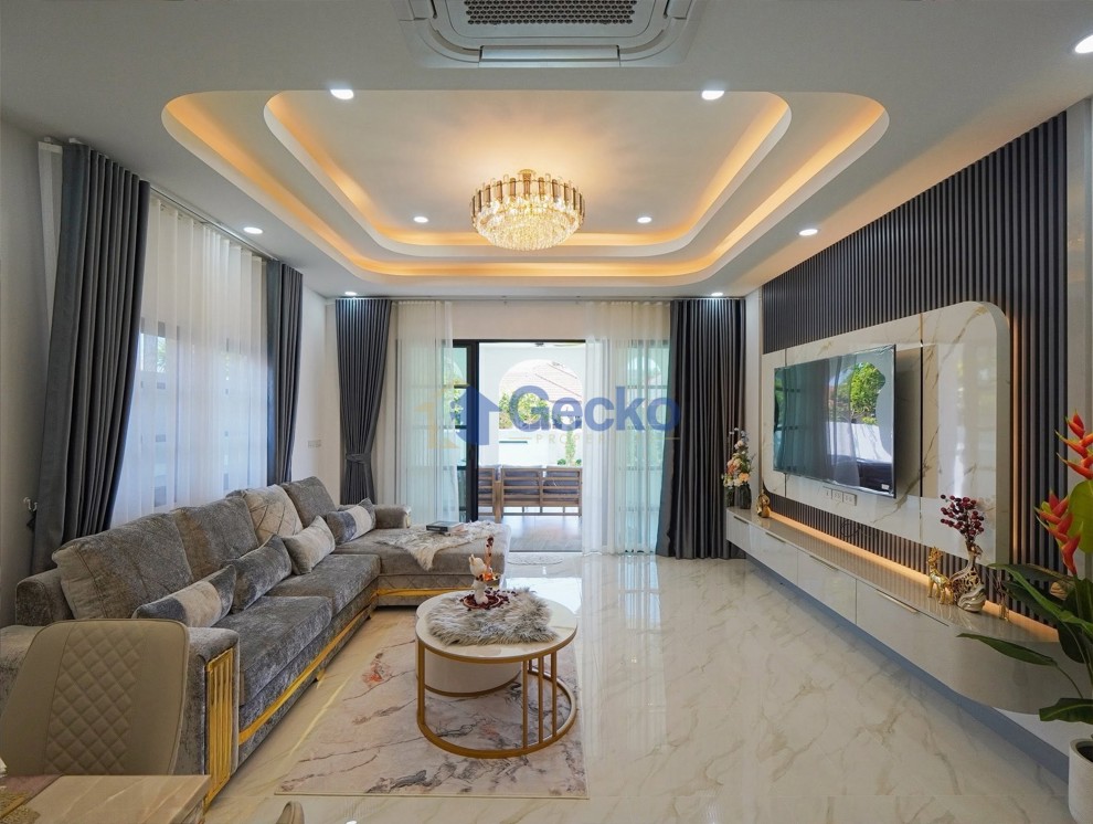 4 Bedrooms House in Mabprachan Garden Resort  East Pattaya H013594 (Photo 4)