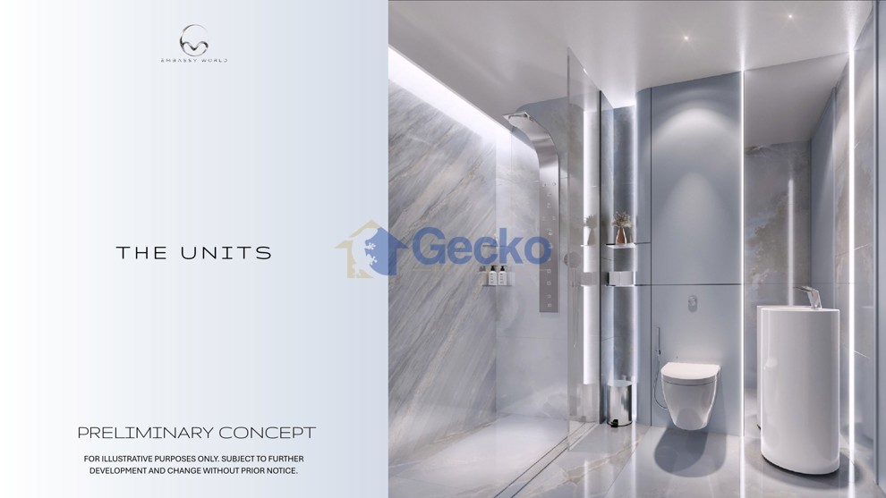 1 Bedroom Condo in Embassy World Jomtien C013660 (Photo 3)