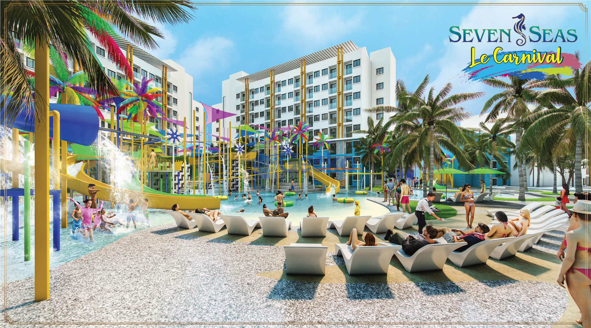 2 Bedrooms Condo in Seven Seas le Carnival Jomtien C013680