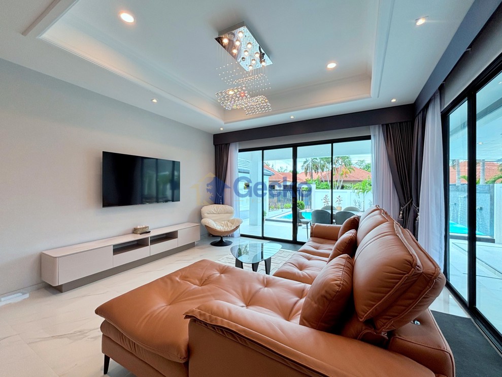 4 ห้องนอน บ้าน in Mabprachan Garden Resort  พัทยาตะวันออก H013707 (Photo 4)