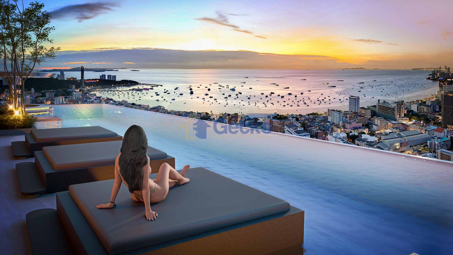 2 Bedrooms Condo in Grand Bay View Central Pattaya C013724