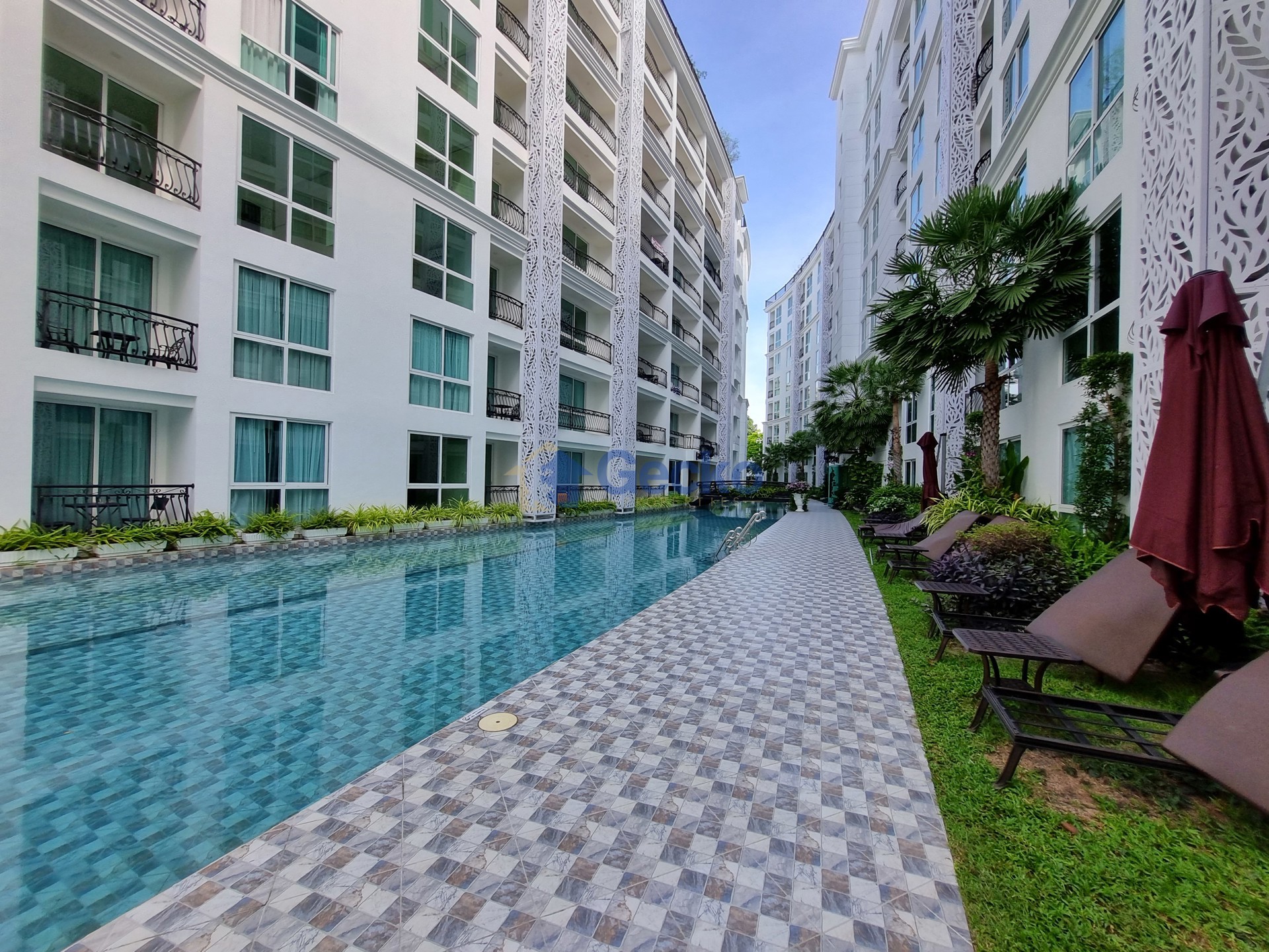 1 Bedroom Condo in City Garden Olympus South Pattaya C013789