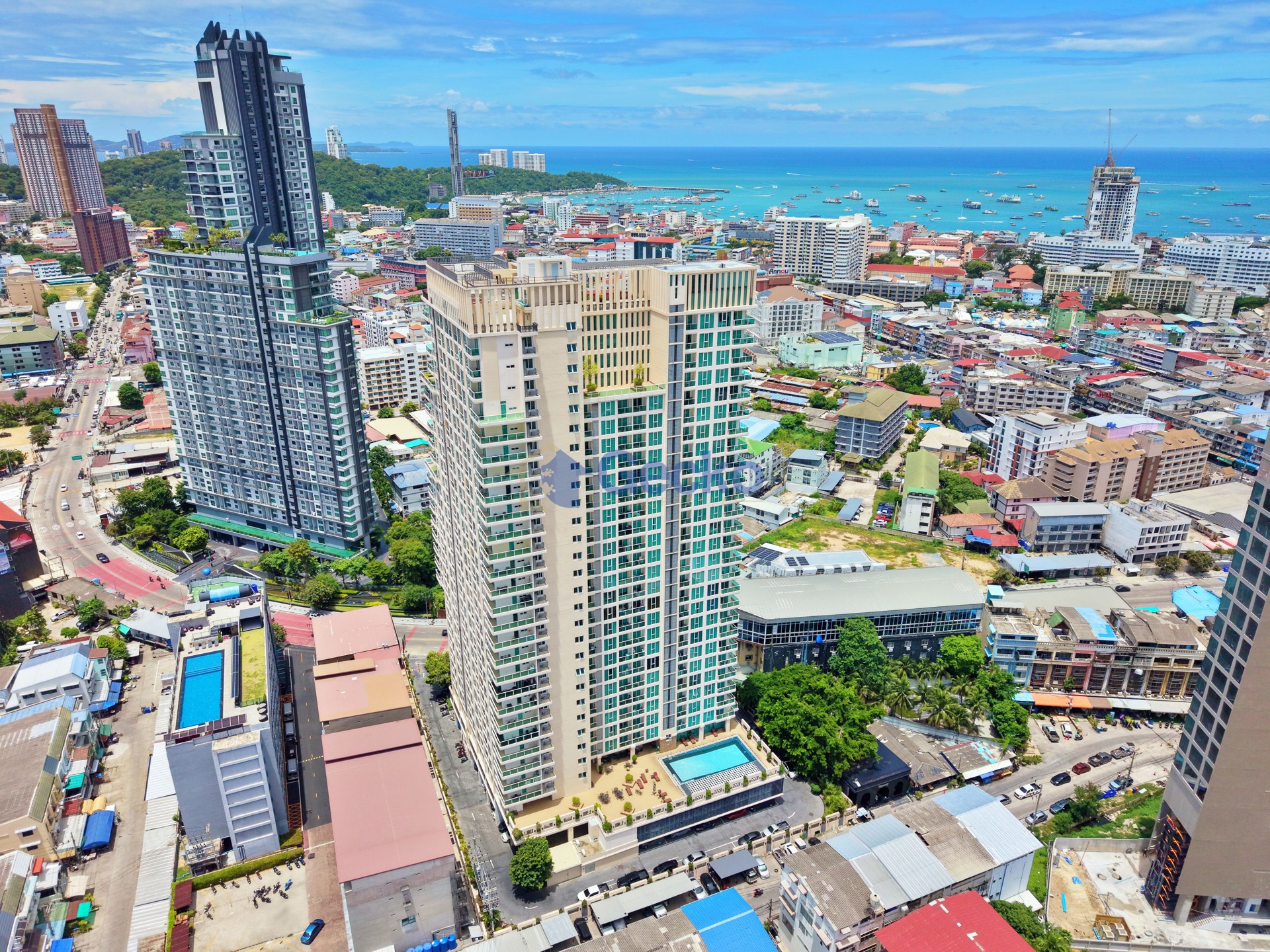 1 Bedroom Condo in City Garden Tower South Pattaya C013823